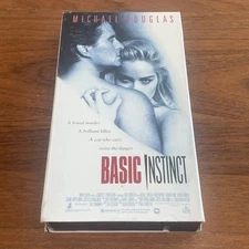 Basic Instinct (VHS, 1992) - Good - 25% Off 2+!!