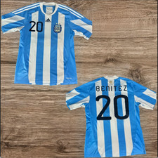 Argentina 2010 Match Worn TechFit Player Issue Formotion Short Sleeve #20