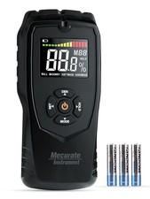 Pinless Moisture Meter, Damp Meter for Walls, Caravan, Wood and Building Materia