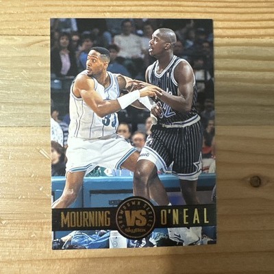 1994 Skybox Alonzo Mourning Vs Shaquille O'Neal BUY 3 GET 1 FREE