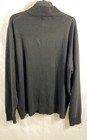 PJ Paul Jones Men's Black Quarter Zip Waffle Knit Textured Sweater XL NWT — photo 2