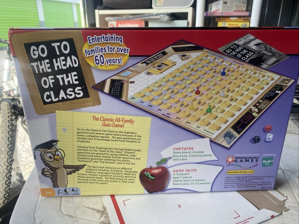 Go To The Head Of The Class Hasbro Brand New - Image 2 of 2
