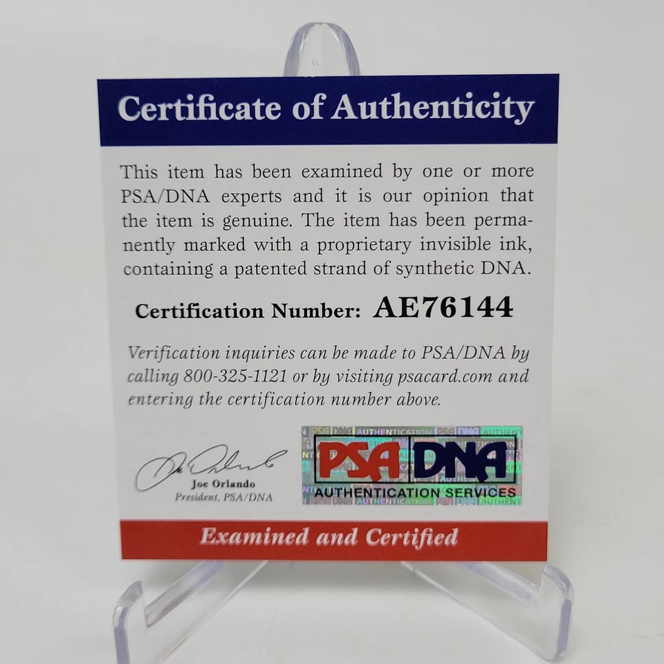 MIKE GARCIA CUT / INDEX CARD AUTO PSA/DNA AUTO AE76144 - Image 4 of 4