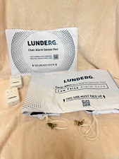 Lunderg Wireless Early-Alert Bed Alarm System Sensor Pad Chair Alarm Sensor Pad
