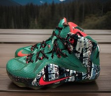 Preços baixos em Nike LeBron 12 Xmas Akron Birch | eBay