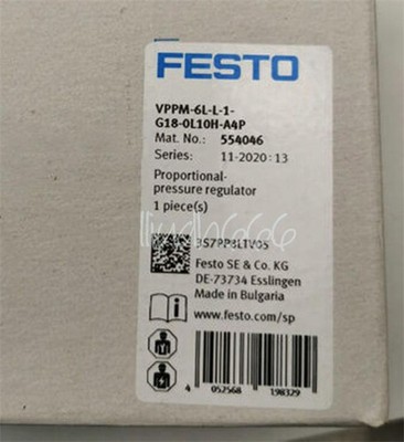 One FESTO 554046 pressure valve VPPM-6L-L-1-G18-0L10H-A4P New