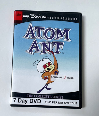 Atom Ant Complete Series (DVD, 2015, Warner Archive) Ex-library READ Description
