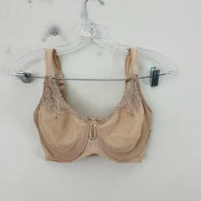 Curvation Nude Lace Minimizer Bra Women’s Size 34DD