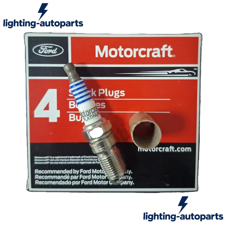 NEW 8X SP479 Platinum Spark Plugs AGSF22WM For Ford Motorcraft 5.4L 6.8L SP-479 Foto 2 de 4