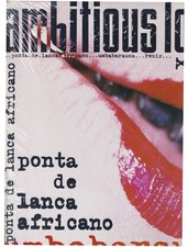 ambitious lovers ponta de lance Africano lp Arto Lindsay & Peter schemer