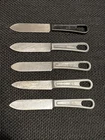 US Military WW2 Mess Kit Knife Lot Of 5
