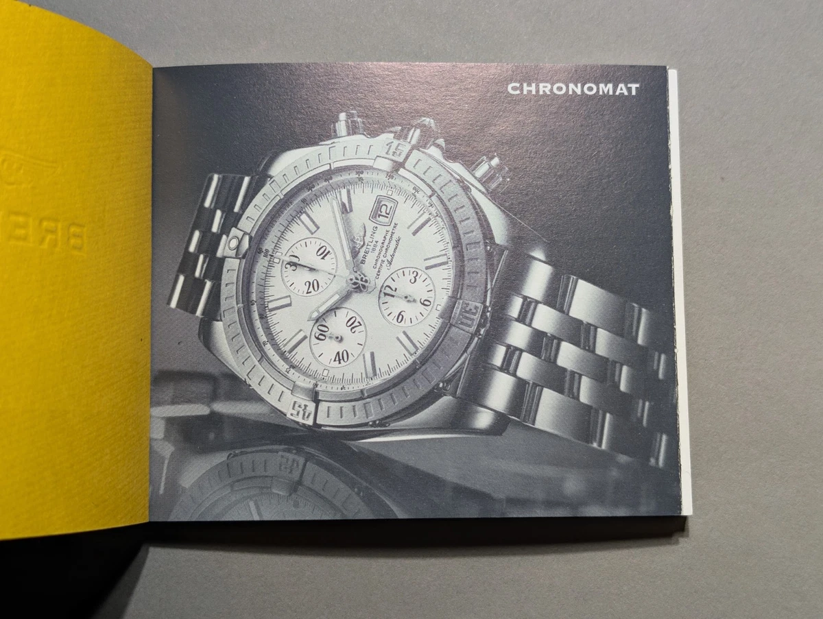 Manual de instrucciones Breitling Chronomat Evolution A13356