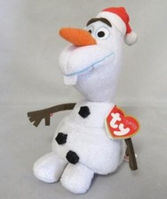 TY Disney Frozen OLAF the Snowman BEANIE Plush (NWT)