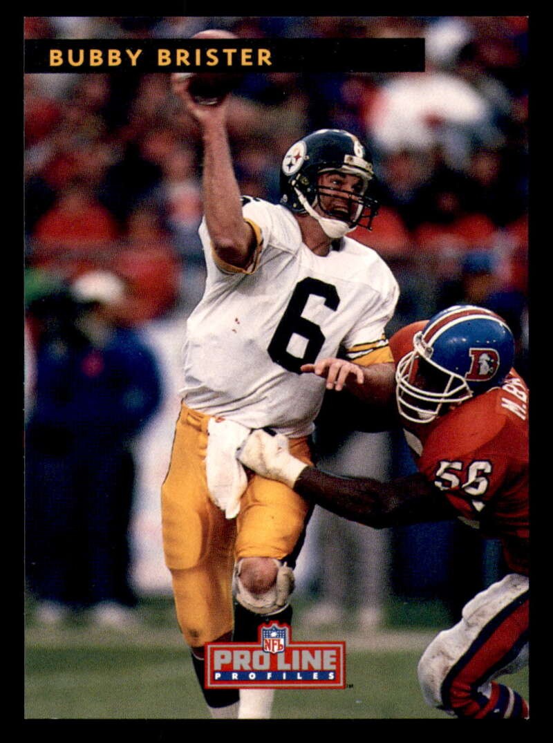 1992 Pro Line Profiles - PITTSBURGH STEELERS Bubby Brister & Eric Green