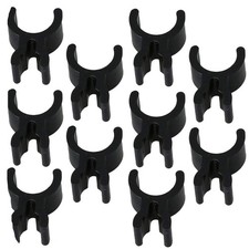 French Horn Trumpet Pen Clip Brass Music Pencil Holder 10PCS Black