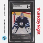 2015 UPPER DECK #214 CONNOR HELLEBUYCK YOUNG GUNS RC ROOKIE SGC 9