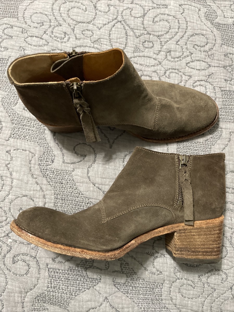 Alberto Fermani Ankle Zip Suede Boots Booties Shoes Womens EU