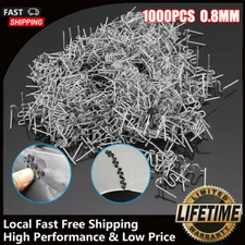 1000PC）Hot Staples Wave Stapler Plastic Welding For Car Fender Bumper Repair Kit