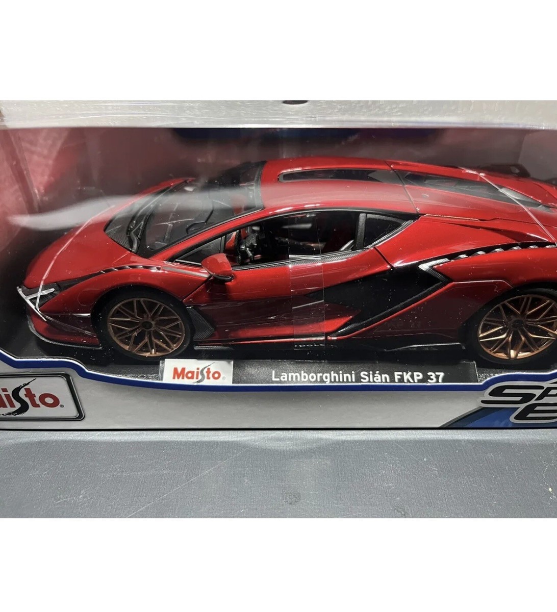 マイスト 1/18 ランボルギーニ シアン FKP37 Maisto 1/ 18 Lamborghini Sian Fkp 37 Red | eBay