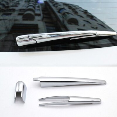 Rear Window Rain Wiper Cover for Honda Vezel HR-V 2014-2021 Chrome ABS Trim