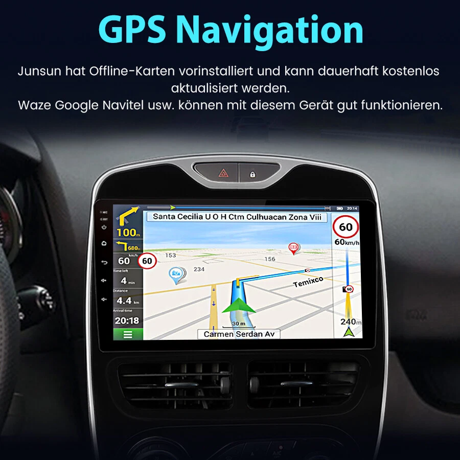 DAB+ Für Renault Clio 4 2012-2019 Android 14 Autoradio CarPlay GPS SAT NAV 128GB - Bild 4 von 4