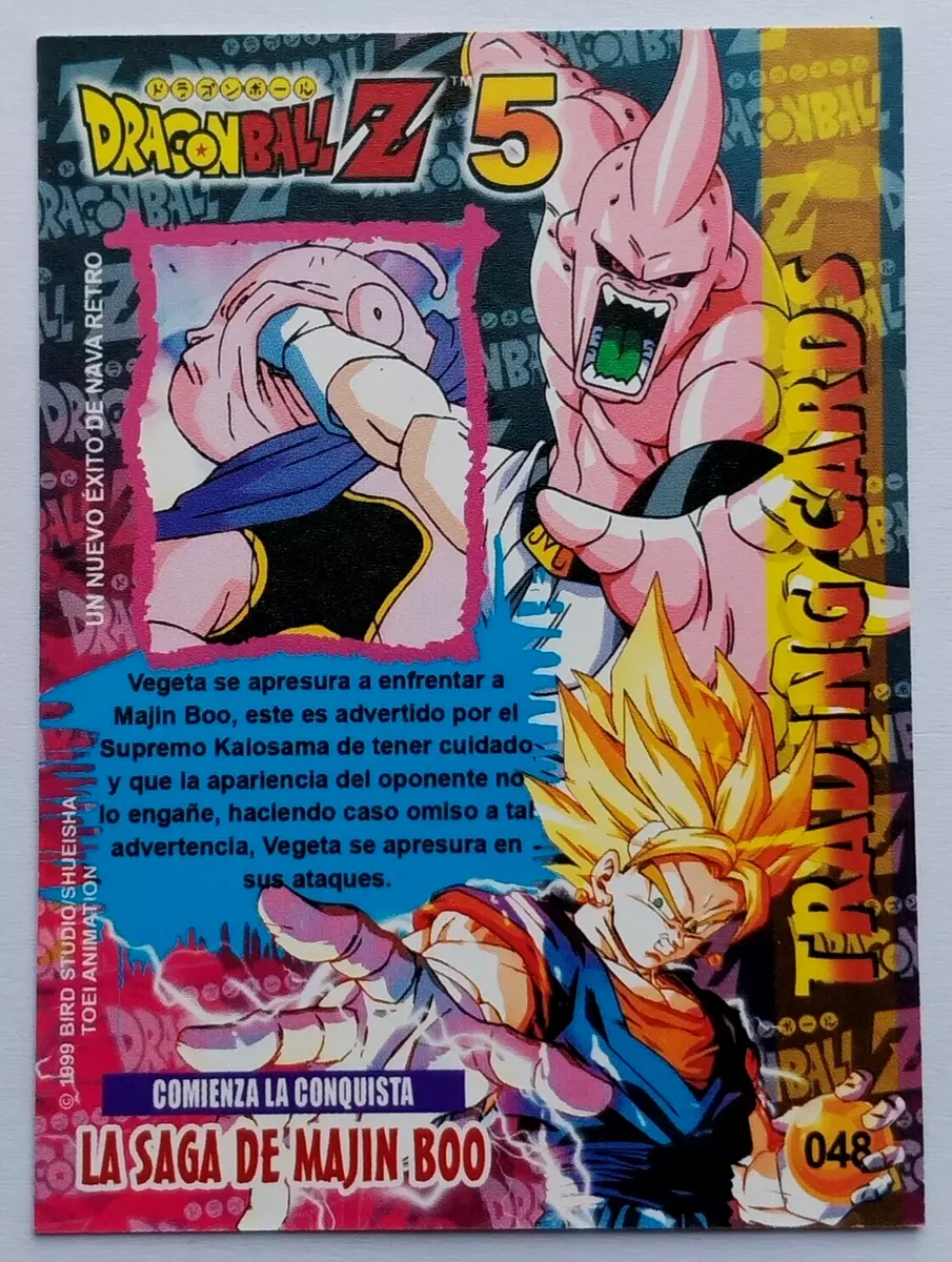 2023 CARD DRAGON BALL Z5 #048 VEGETA & MAJIN BOO TCG PERU Edition DBZ