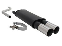 EndschalldäMpfer Auspuff Vw Polo 86C Ab 1990 Bis 1994 Auspuff 2X90Mm Rl