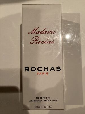 SEALED) Madame Rochas 100 ml / 3.3 oz Eau De Toilette Natural