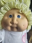 Vtg OG 1978-82 Cabbage Patch Doll Lemon Loop Hair Heart Dress MJ Shoes HONG KONG