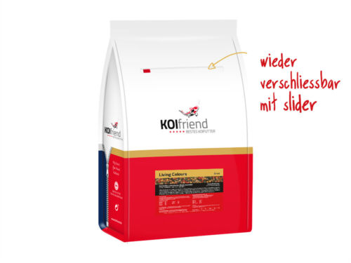 Koifutter 10 Sorten Mix 2,5 - 15 kg Living Colours 3 mm 6 mm Spirulina Teich - Bild 3 von 7