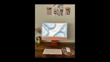 2021 Apple iMac 24-inch, Apple M1 chip with 8 core CPU and 8 core GPU, 8GB