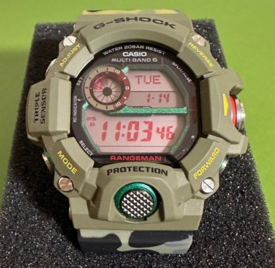 USED Excellent] CASIO G-SHOCK Rangeman GW-9400J-1AJF Custom Watch
