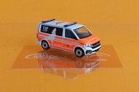 Herpa 096928 Vw T 6.1 Kombi Feuerwehr Wolfsburg 1:87 Neu Modellauto