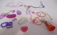 Barbie-Assorted Kids Jewelry-10 Pieces-Vintage-As Shown