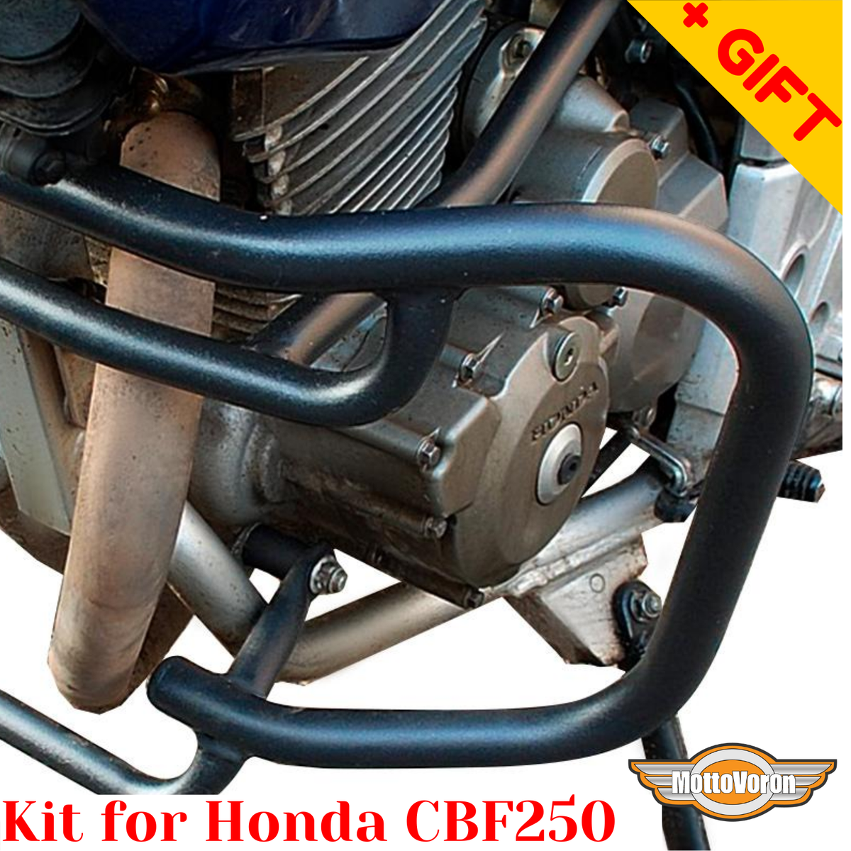 For Honda CBF 250 Crash bars CBF250 Rack luggage System Engine 