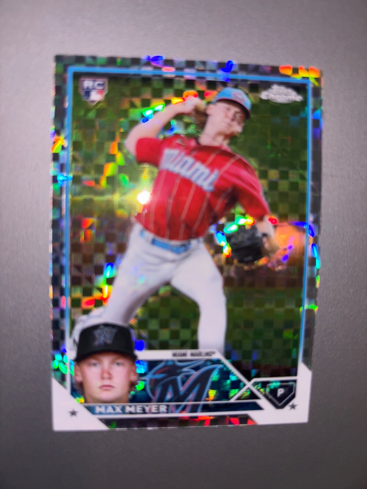 2023 Topps Chrome #104 Marlins Max Meyer RC