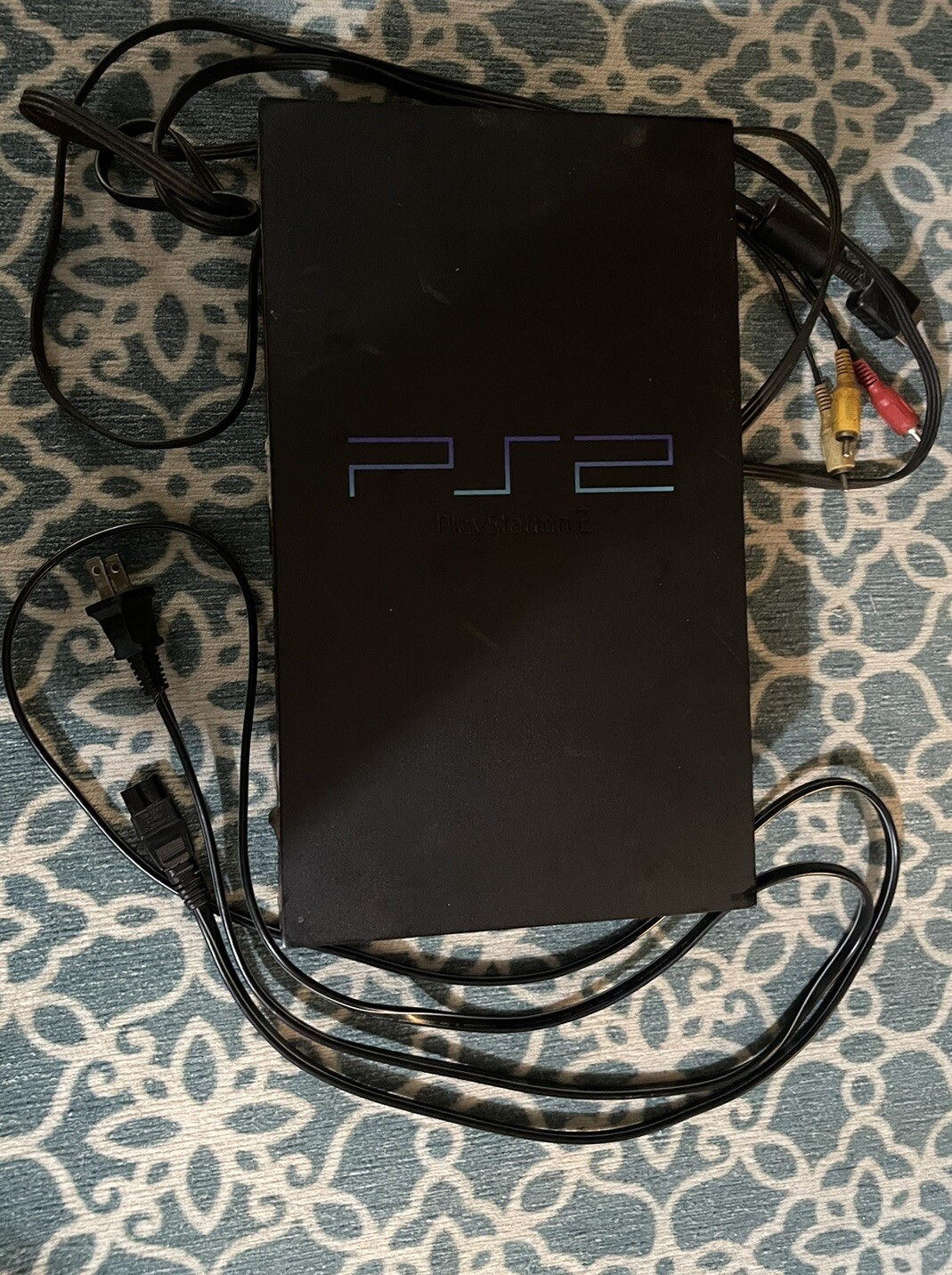 Sony Playstation 2 + Power Cable + AV Cord SCPH35001 FOR PARTS OR