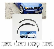 Schwarz Radlauf Zierleisten Satz für BMW 3 E46 Coupé Cabrio 98-05 vorne + hinten