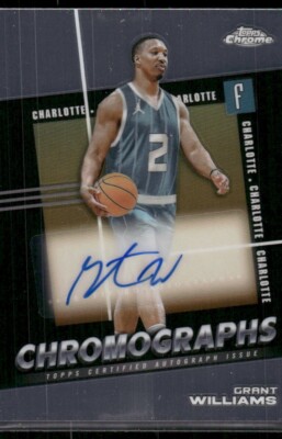 2024/25 Topps Chrome CHROMOGRAPHS Grant Williams C-GWI AUTO | eBay