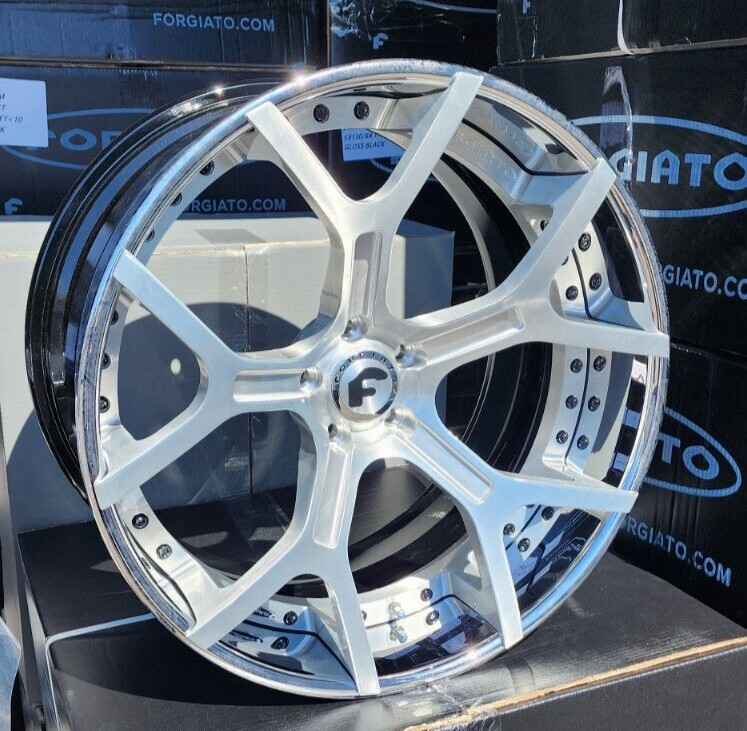 20/21" FORGIATO GTR ECL 3-PIECE FORGED WHEELS 5X112 HURACAN AUDI R8 McLAREN720S