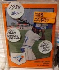 1989 Star Co St. Catherine's Blue Jays  minor league TEAM SET  J Kent COMPLETE  