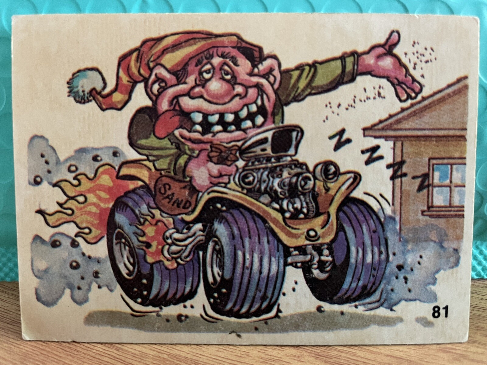 1970-1973 Donruss Odder Odd Rods Card Sticker 81 FLEA KILLER | eBay