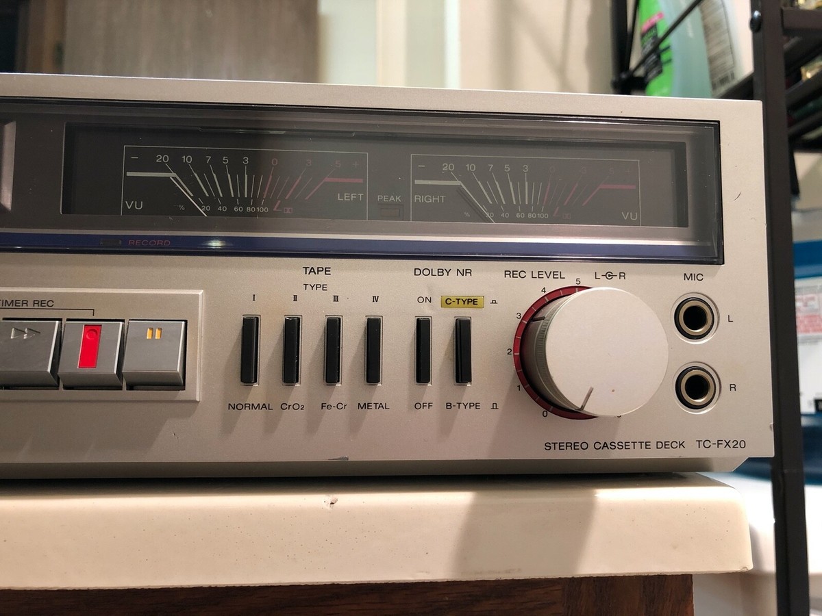 Vintage Sony TC-FX20 Tapecorder Cassette Tape Recorder - For Parts