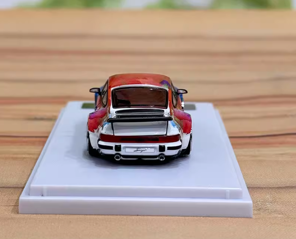 Modèle Réduit 1:64 Porsche 930 Turbo Singer – Rhino Model, Neuf, Collection