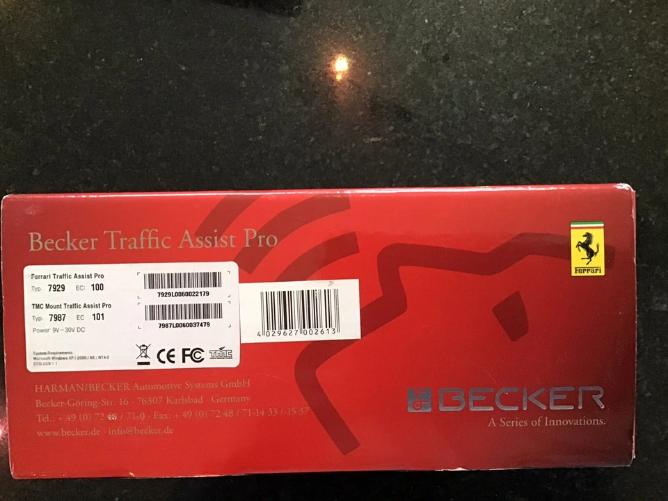Navigation GPS Becker Traffic Assist Pro 7929 Limited Ferrari Edition KULT Samml - Bild 4 von 4