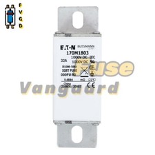 1PC Eaton BUSSMANN 170M1803 32A, 1000V High Speed Square Body Fuse