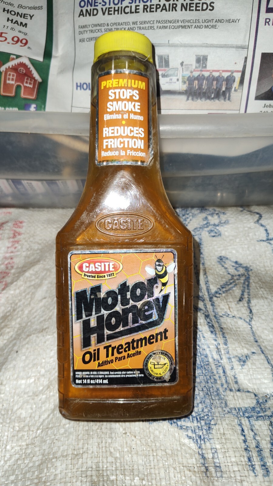 Motor Honey Oil Treatment Casite C162 eBay