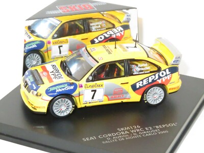 KIT RESINE 1/24 SEAT CORDOBA EVO 2 WRC -#7 AURIOL ou #8 GARDEMEISTER