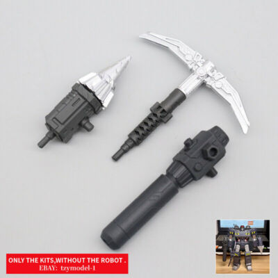 For Legacy Miner Megatank Weapon Upgrade Kit Pickax Drill Arm Cannon Accessories