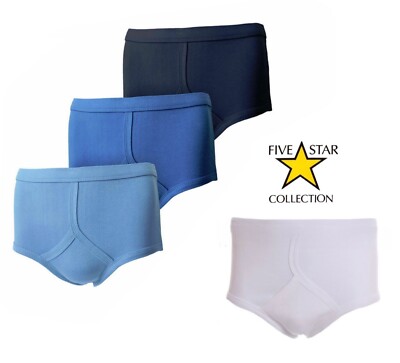 Mens 100% Cotton Underwear Briefs Underpants UK Sizes L 1XL 2XL 3XL 4XL 5XL